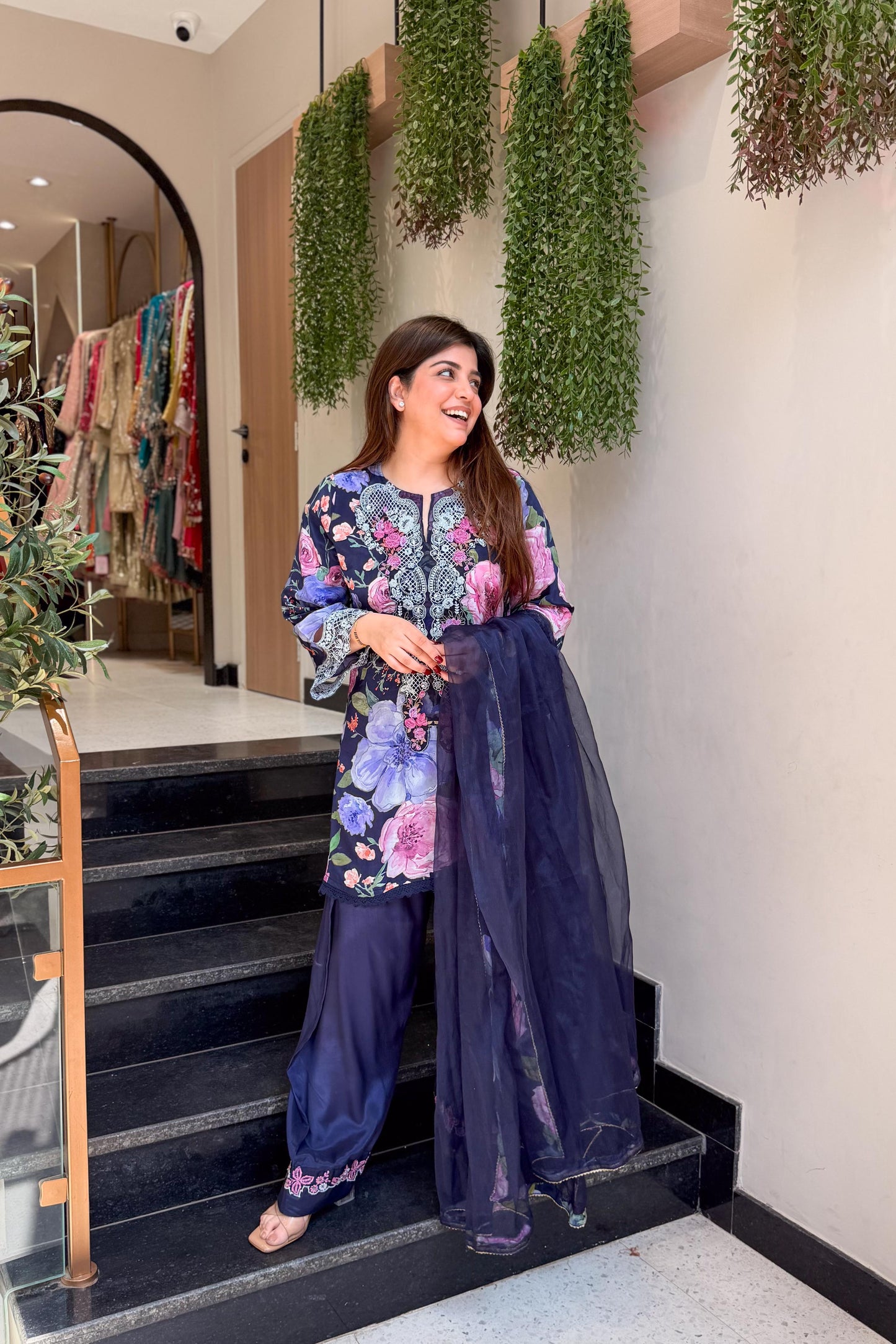 Rameen Pakistani Embroidered Suit Set