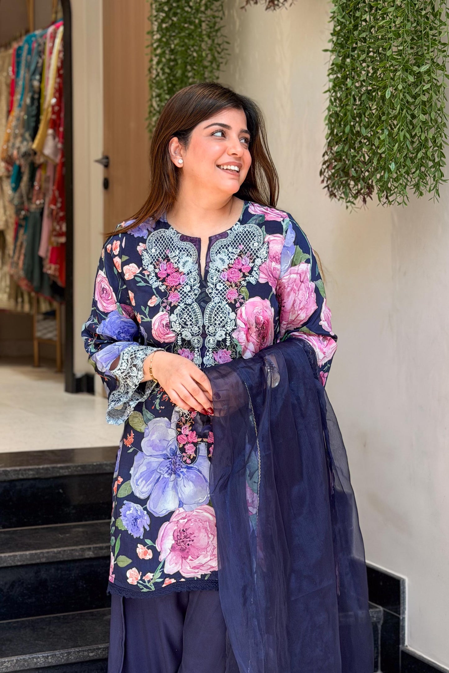 Rameen Pakistani Embroidered Suit Set