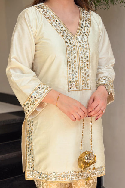 Nivika Mirror Embroidered Co ord Set