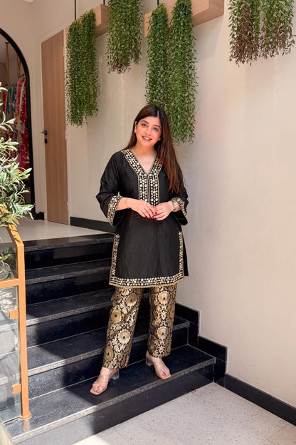 Nivika Mirror Embroidered Co ord Set