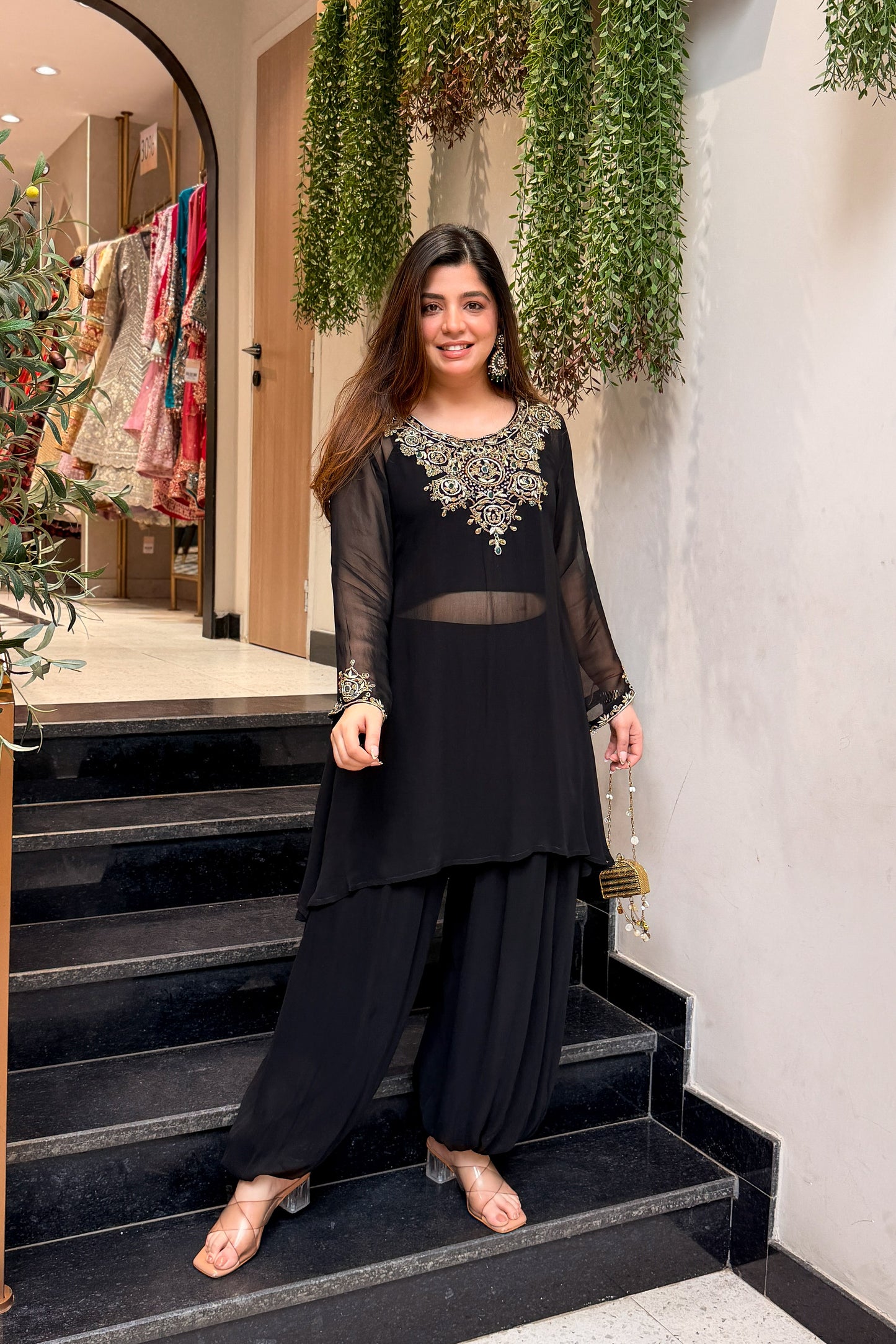 Maevika Embroidered Co ord Set