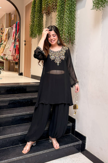 Maevika Embroidered Co ord Set
