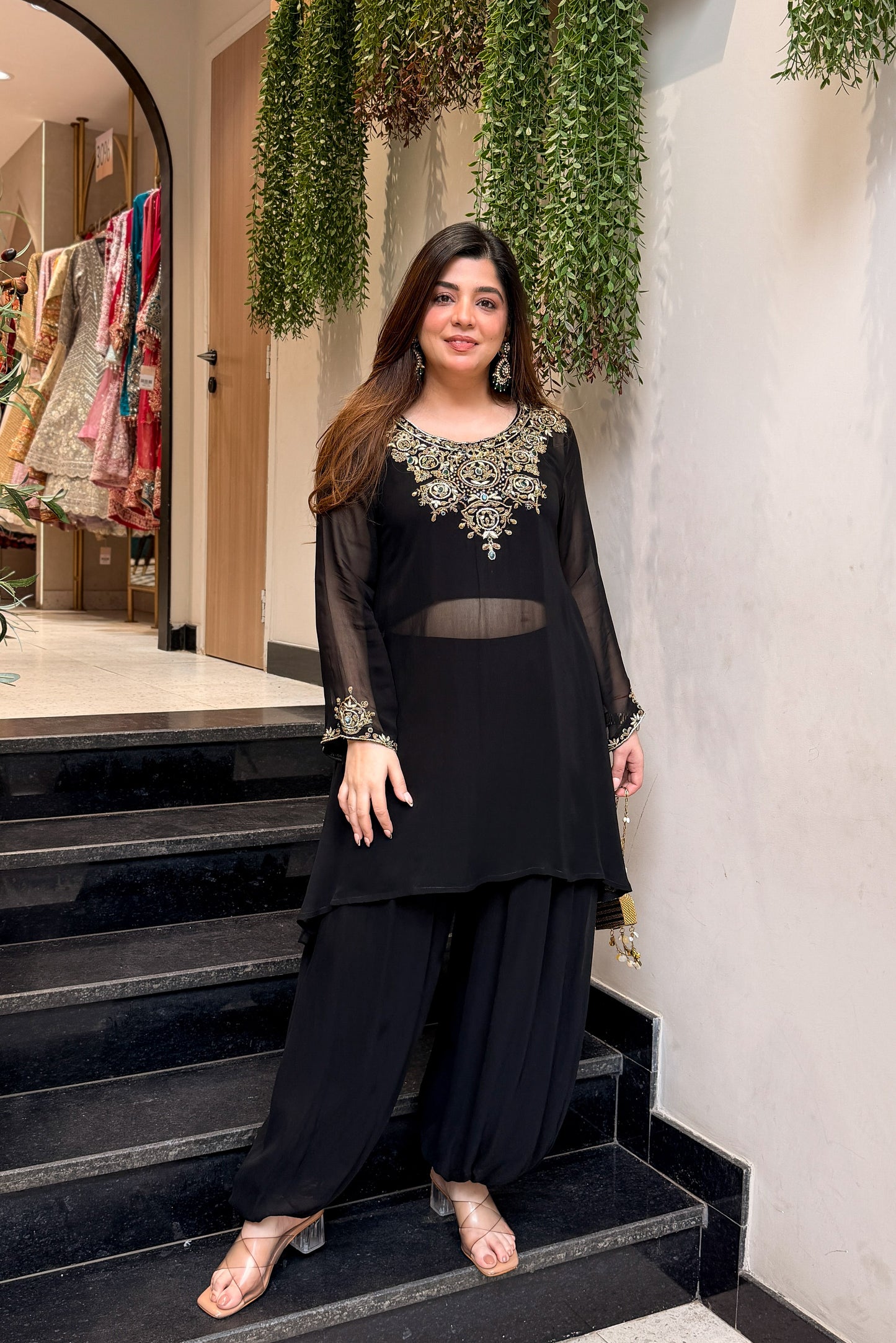 Maevika Embroidered Co ord Set