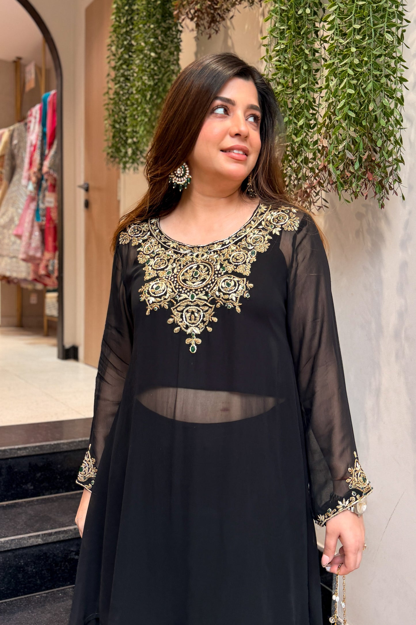 Maevika Embroidered Co ord Set