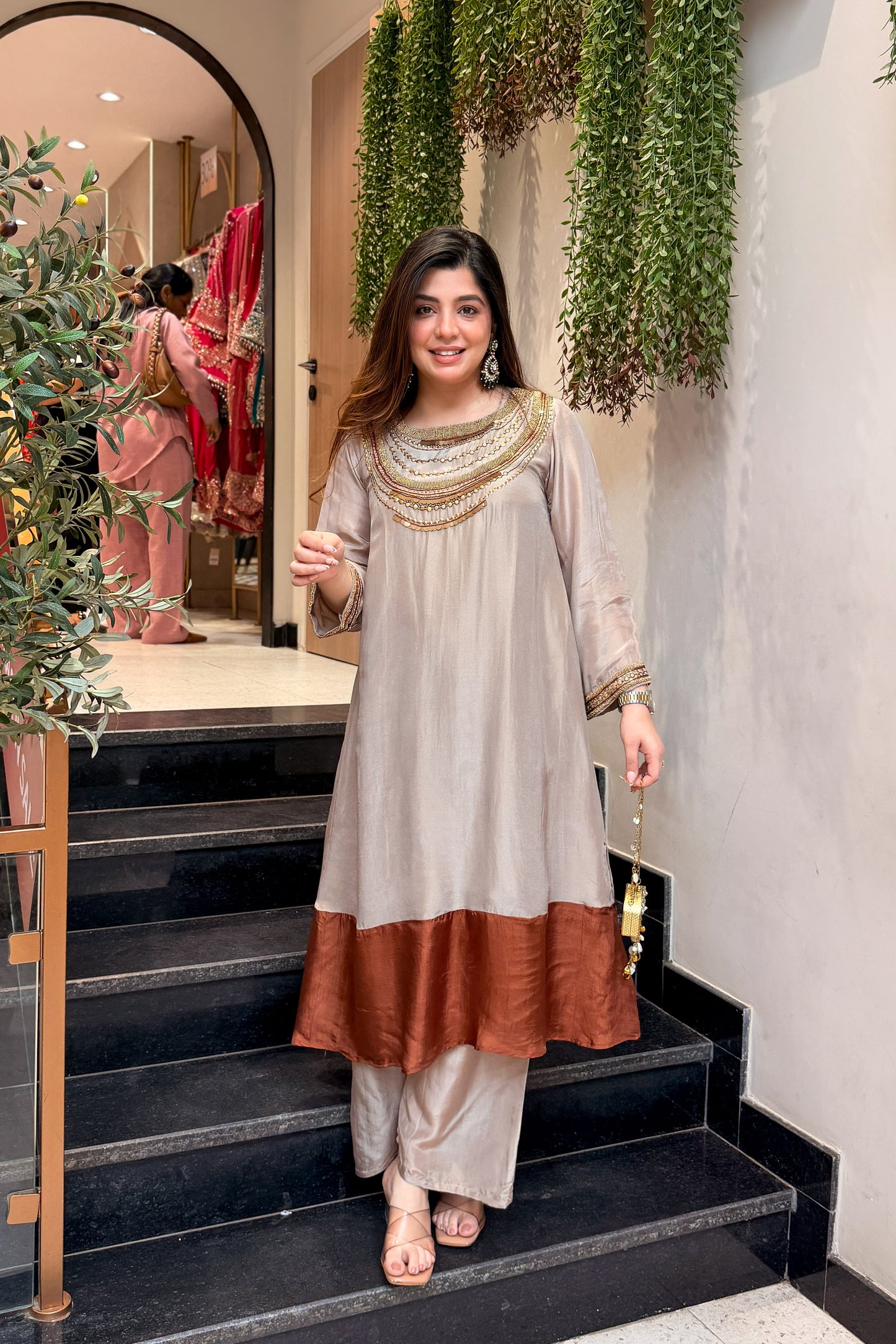 Divaya Embroidered Co ord Set