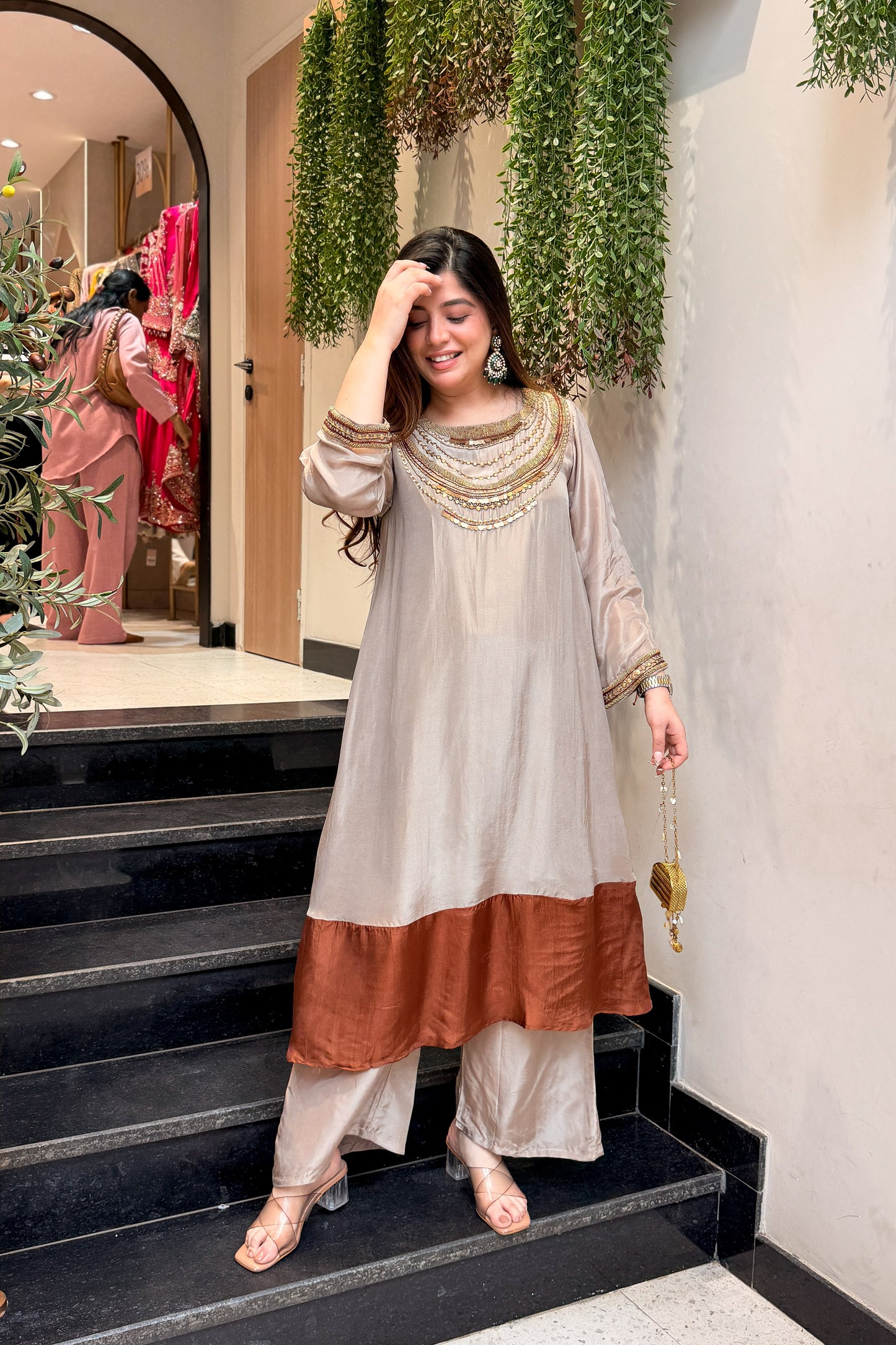 Divaya Embroidered Co ord Set