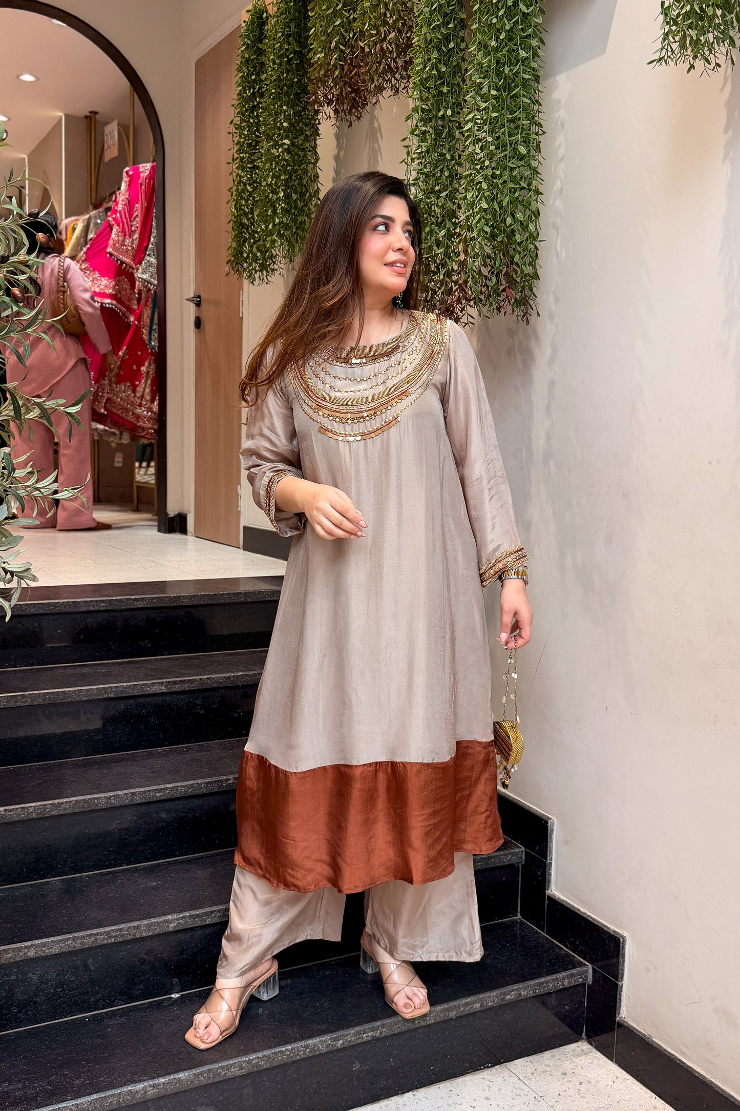 Divaya Embroidered Co ord Set
