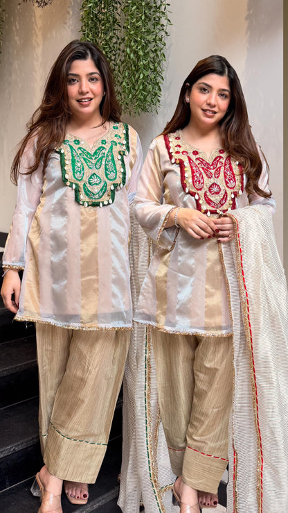Zunaira Embroidered Suit Set