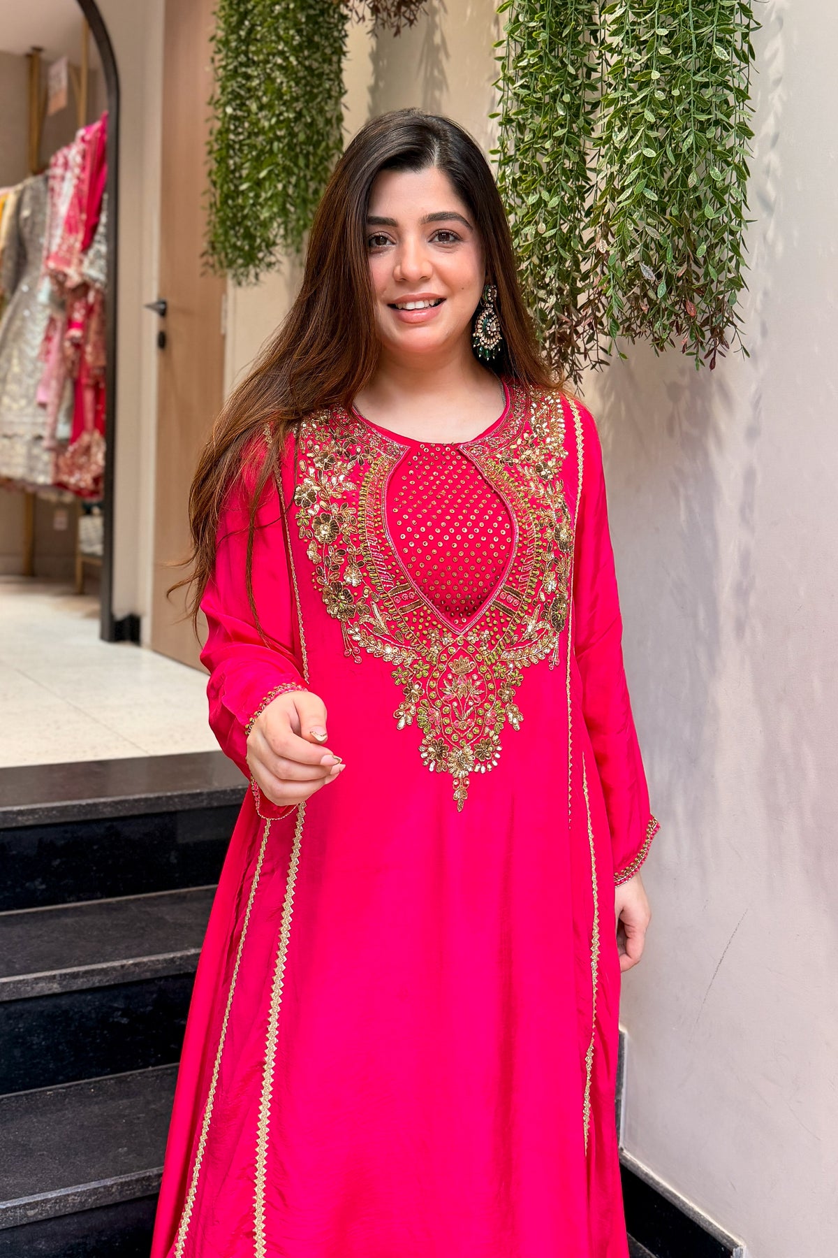 Mihika Hand Embroidered Three Piece Set