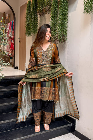 Shree Printed Farshi Salwar Set