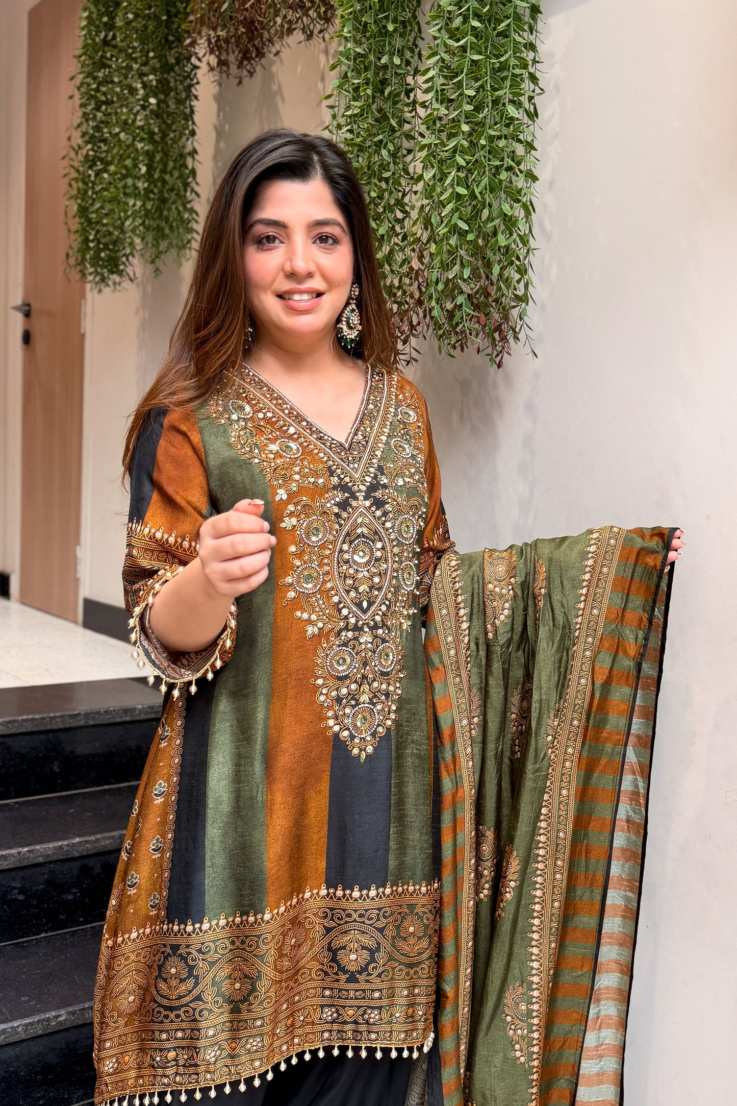 Shree Printed Farshi Salwar Set