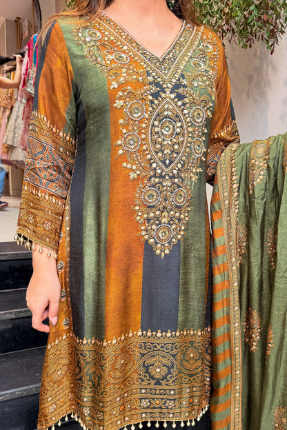 Shree Printed Farshi Salwar Set