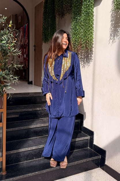 Pranyah Embroidered Co ord Set
