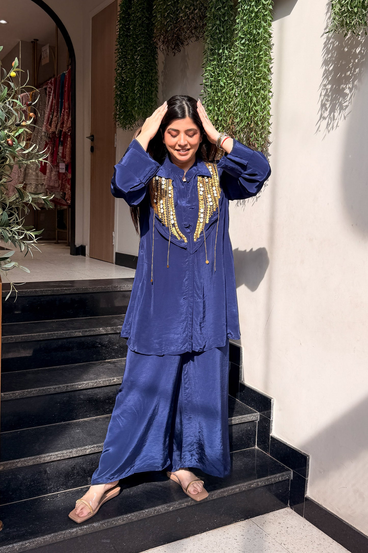 Pranyah Embroidered Co ord Set