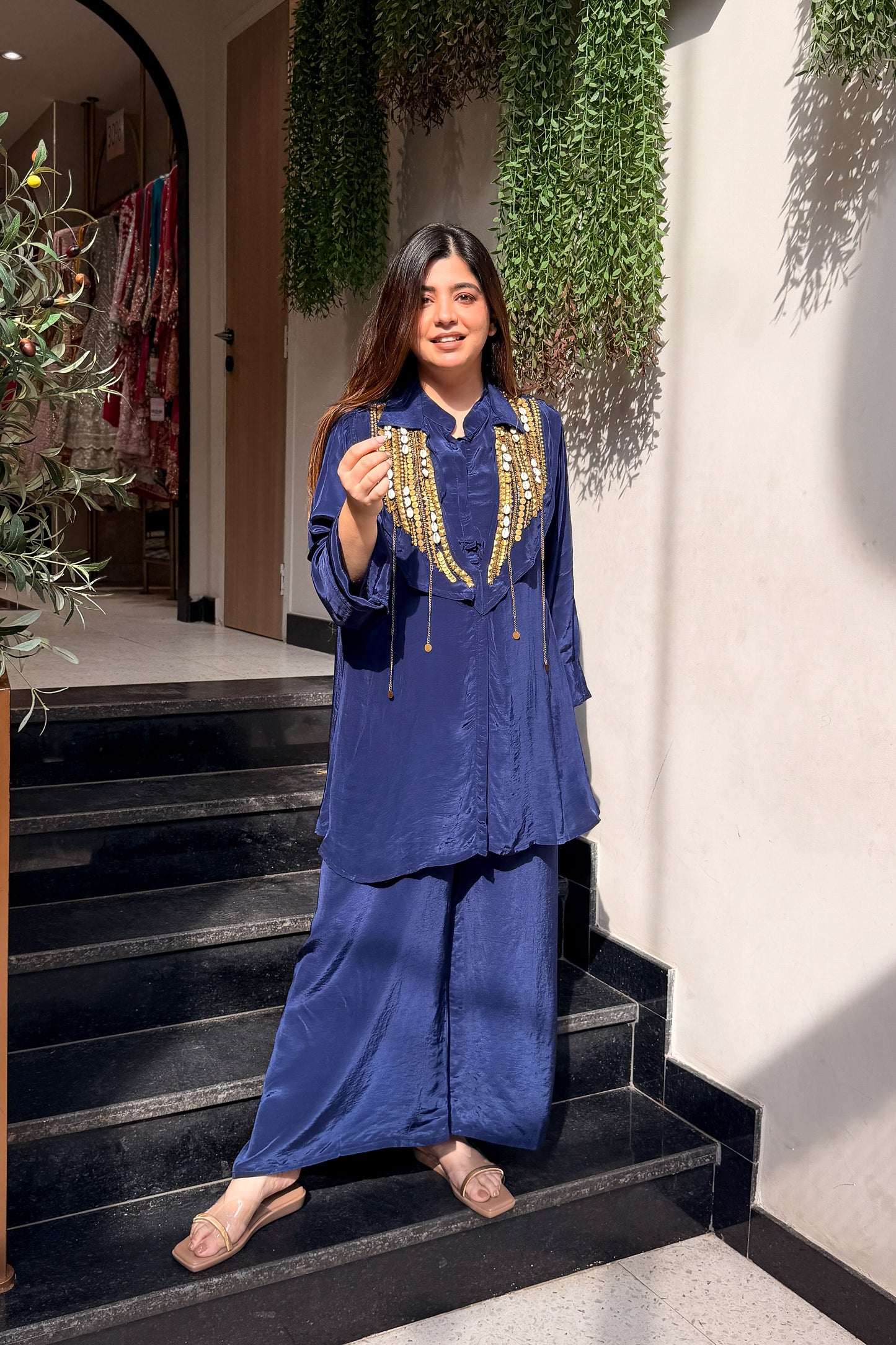 Pranyah Embroidered Co ord Set