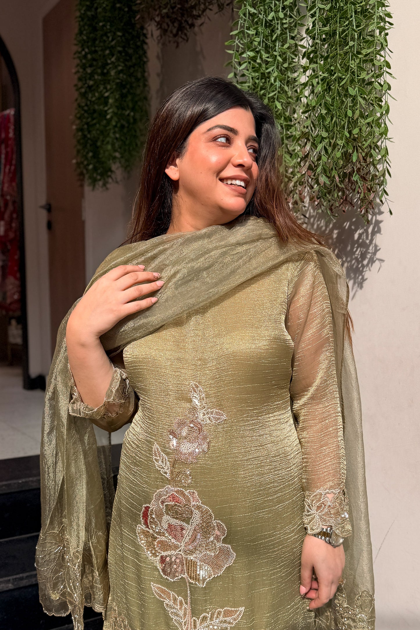 Ayesha Hand Embroidered Suit Set