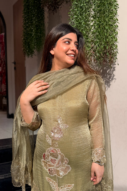 Ayesha Hand Embroidered Suit Set