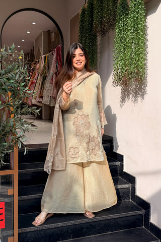 Rivika Floral Embroidered Suit Set