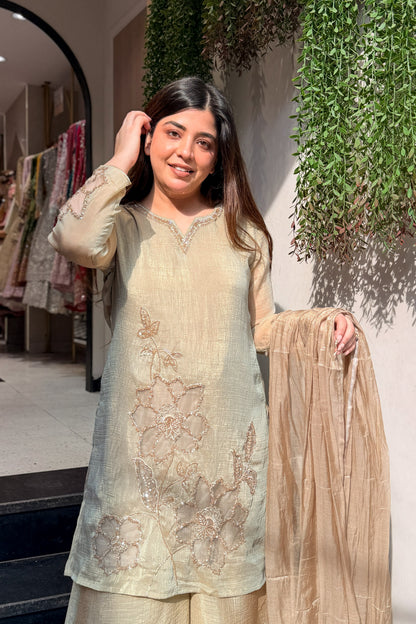 Rivika Floral Embroidered Suit Set