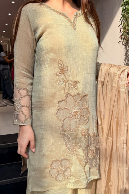 Rivika Floral Embroidered Suit Set