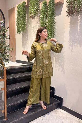 Vritika Embroidered Co ord Set