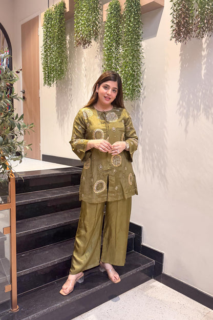 Vritika Embroidered Co ord Set