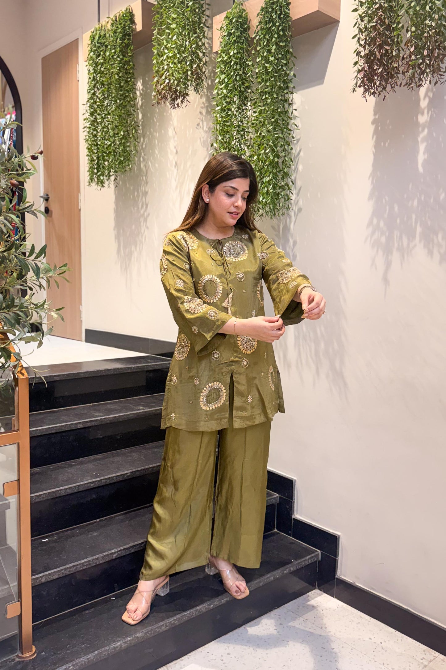 Vritika Embroidered Co ord Set