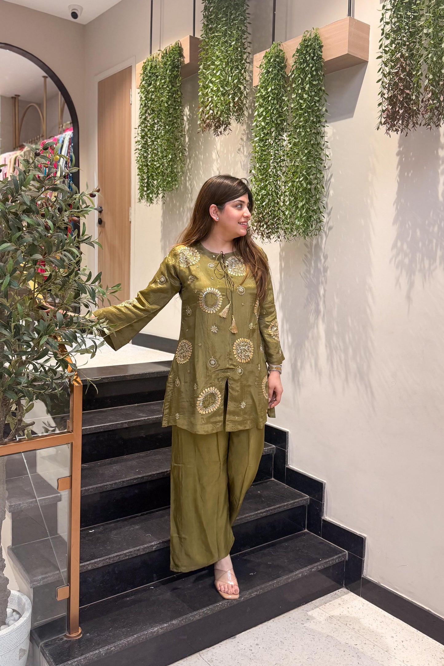 Vritika Embroidered Co ord Set