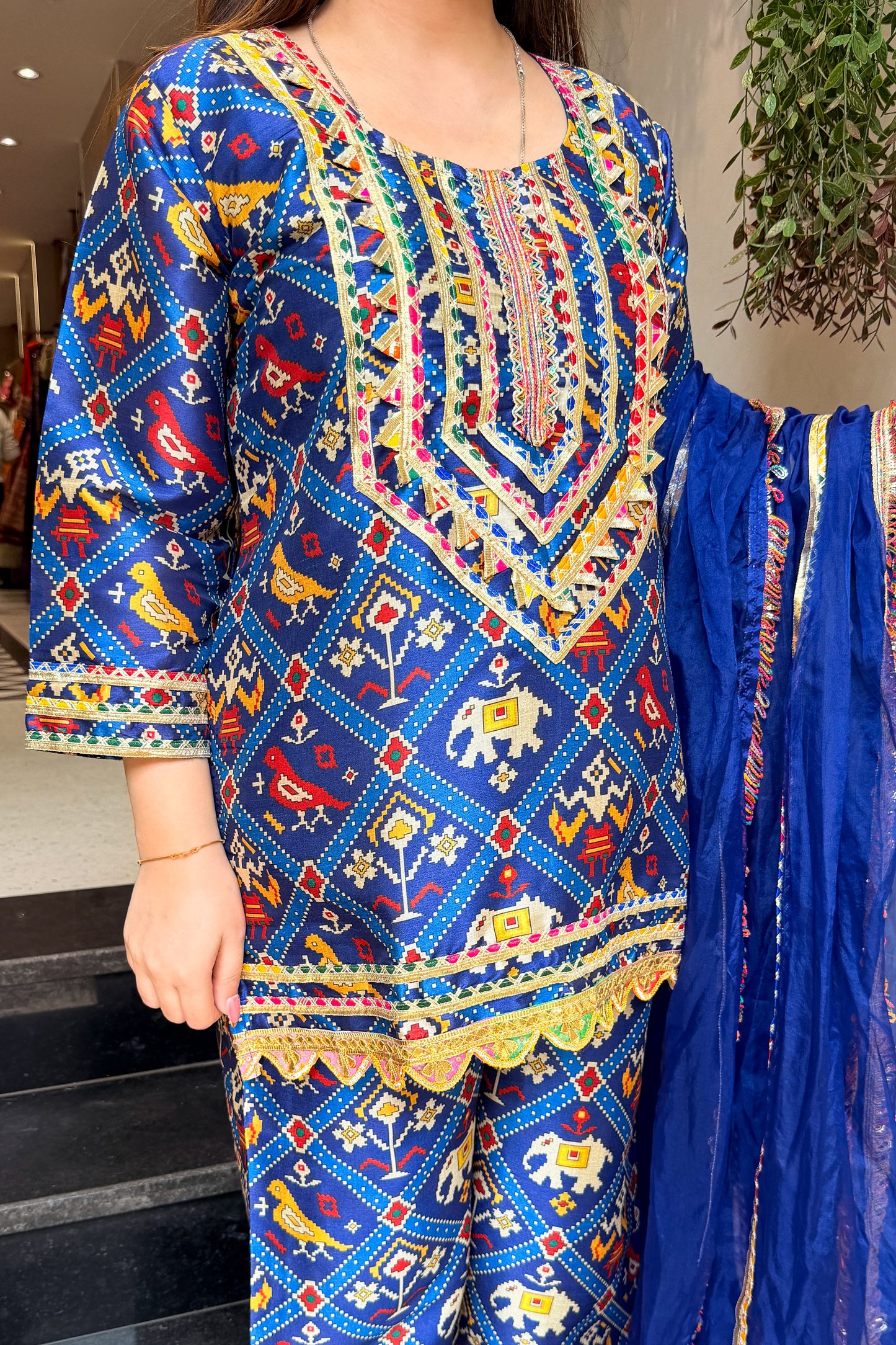 Ifrah Printed & Embroidered Suit Set