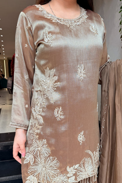 Maheya Hand Embroidered Suit Set