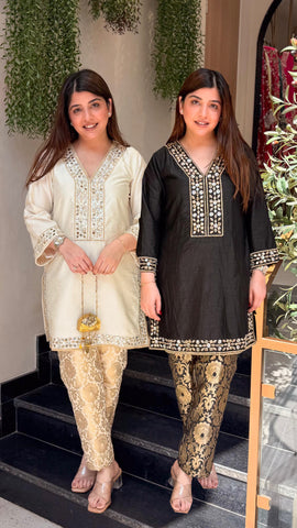 Nivika Mirror Embroidered Co ord Set