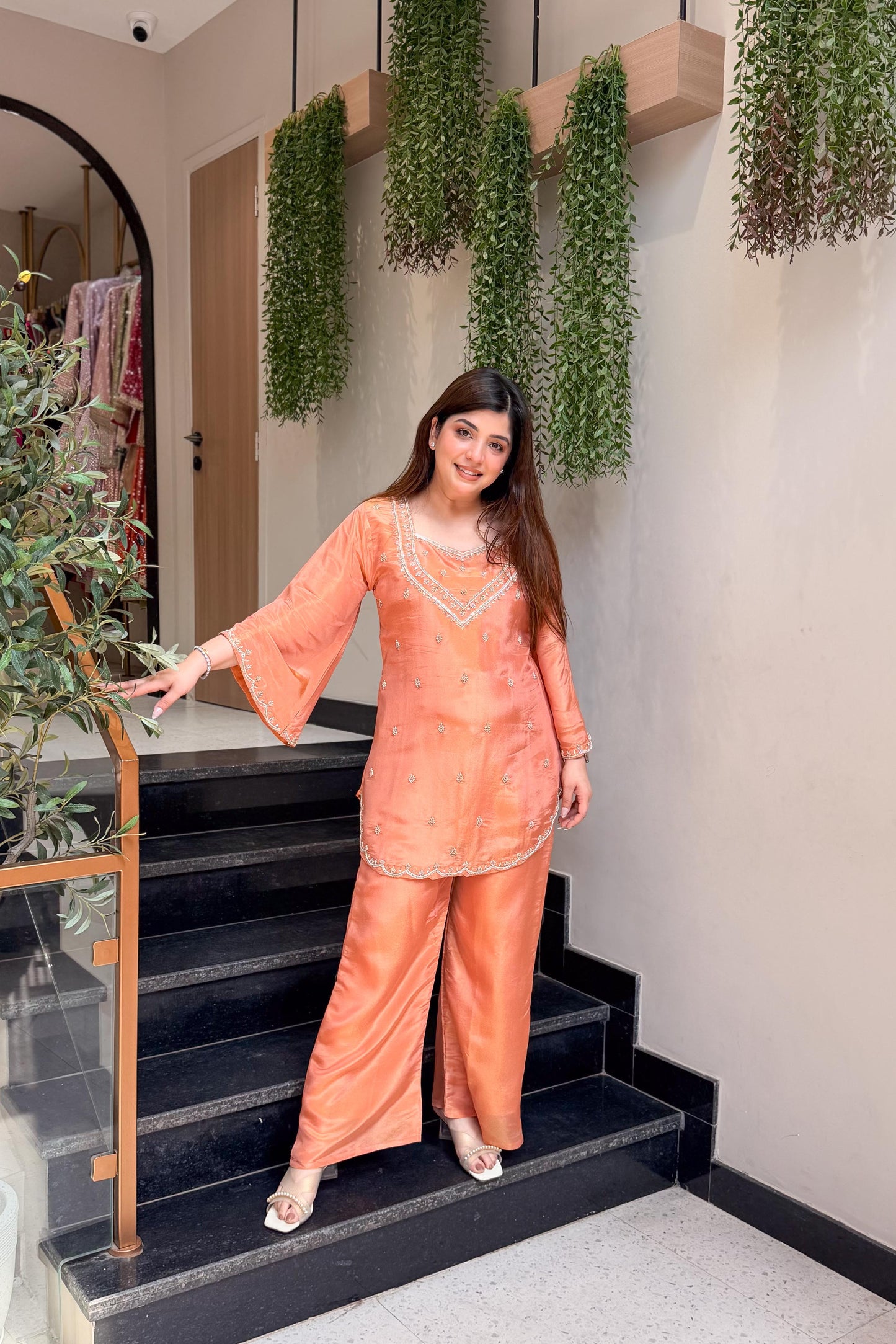 Vidhi Embroidered Co ord Set