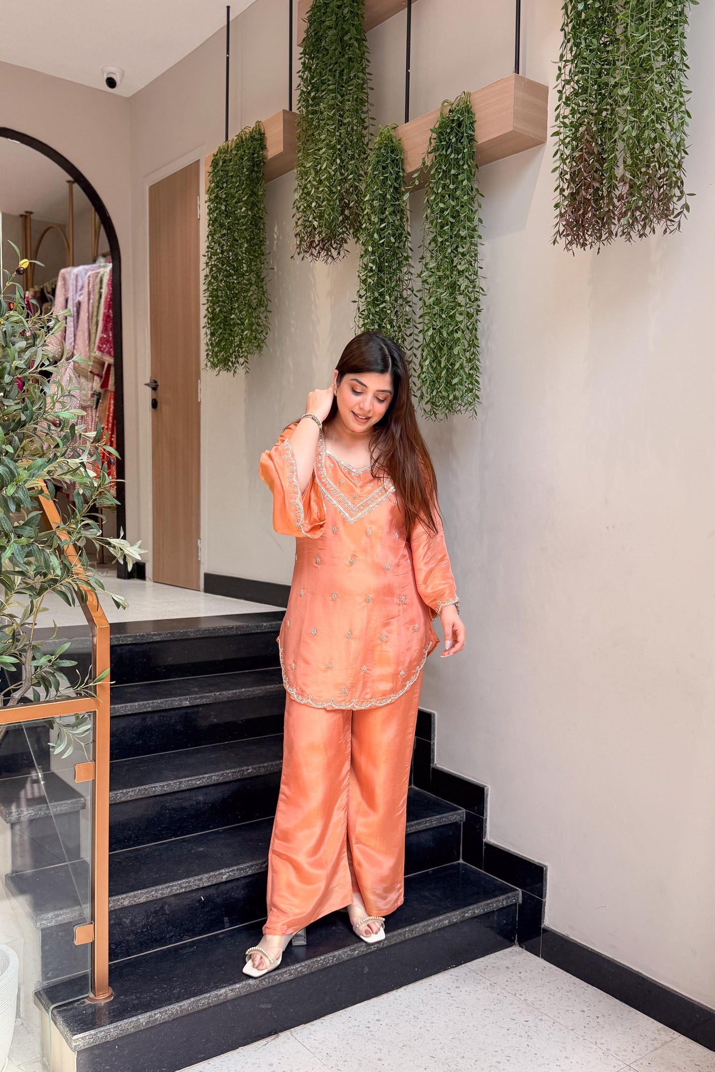 Vidhi Embroidered Co ord Set