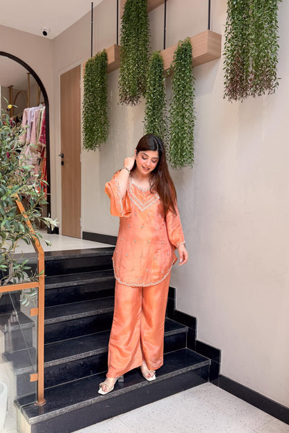 Vidhi Embroidered Co ord Set