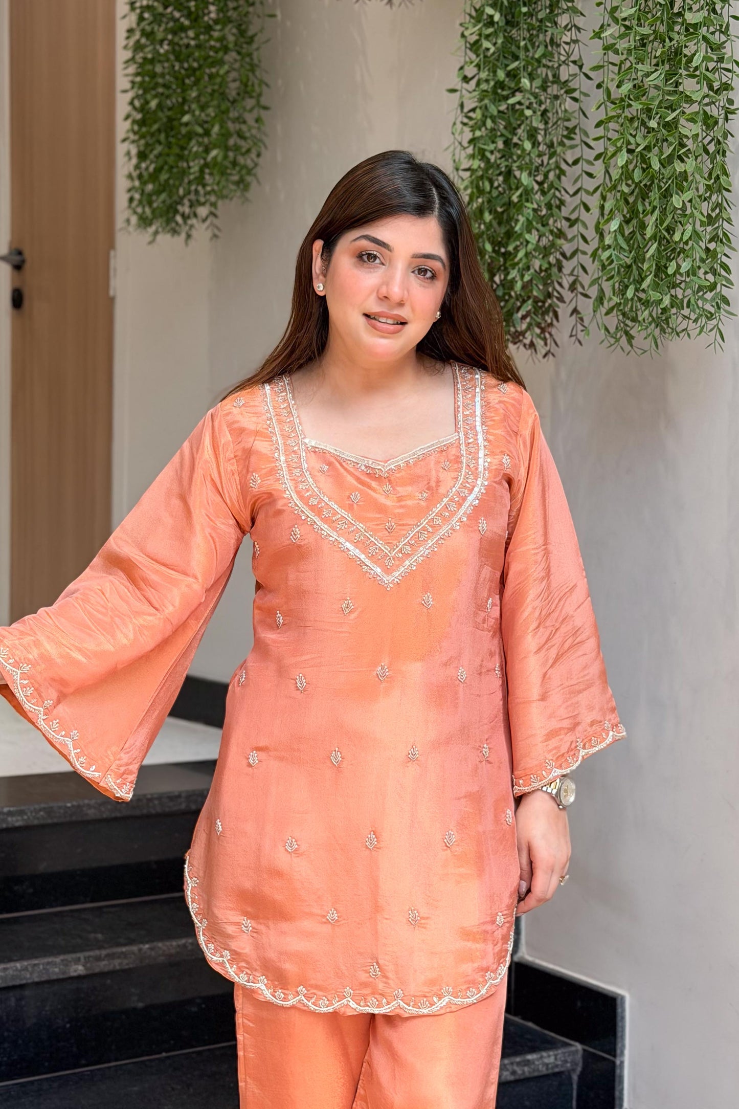 Vidhi Embroidered Co ord Set