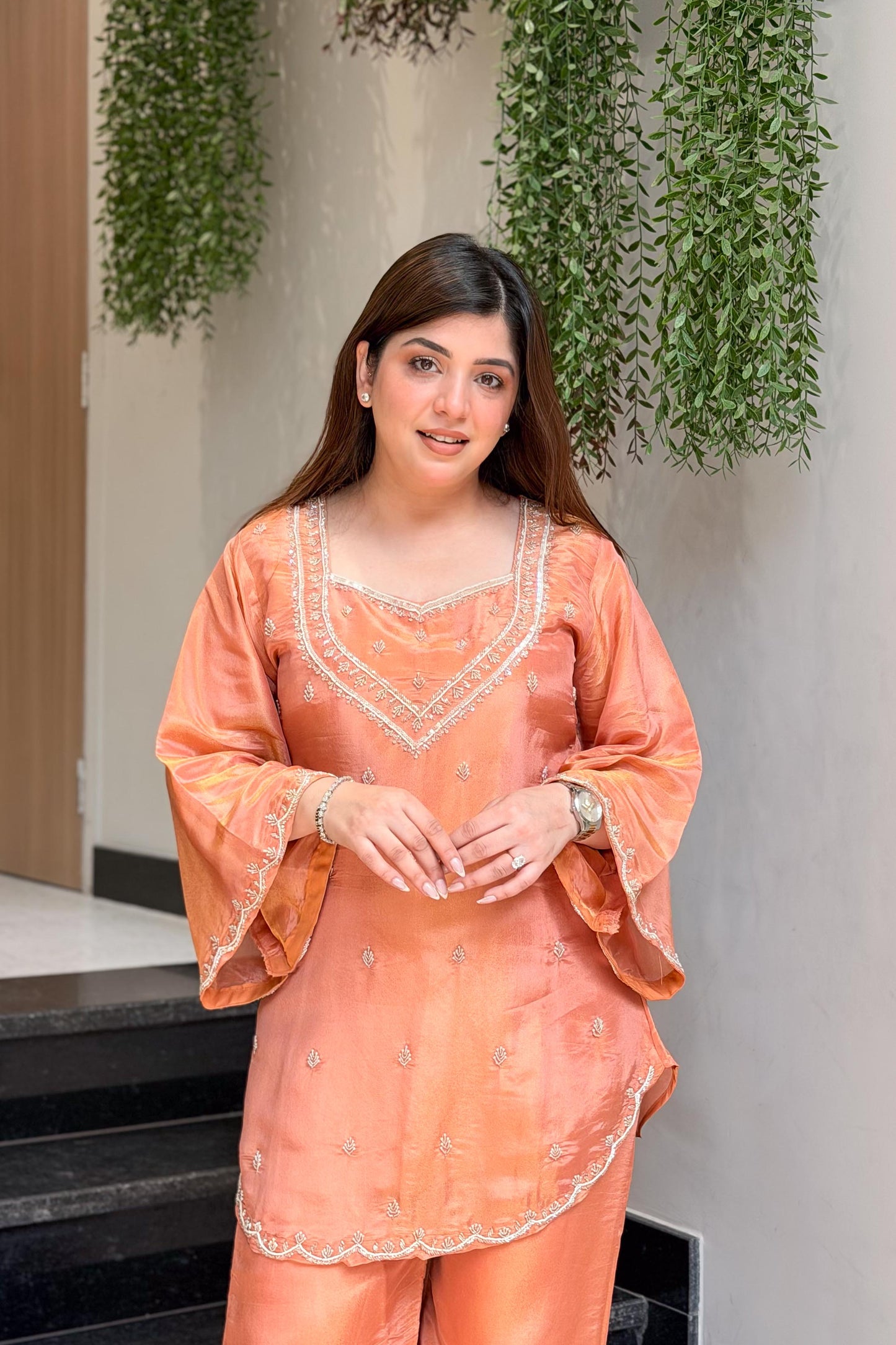 Vidhi Embroidered Co ord Set