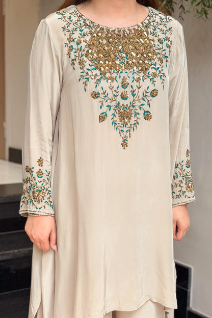 Zivya Embroidered Co ord Set