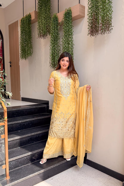 Noorika Embroidered Suit Set