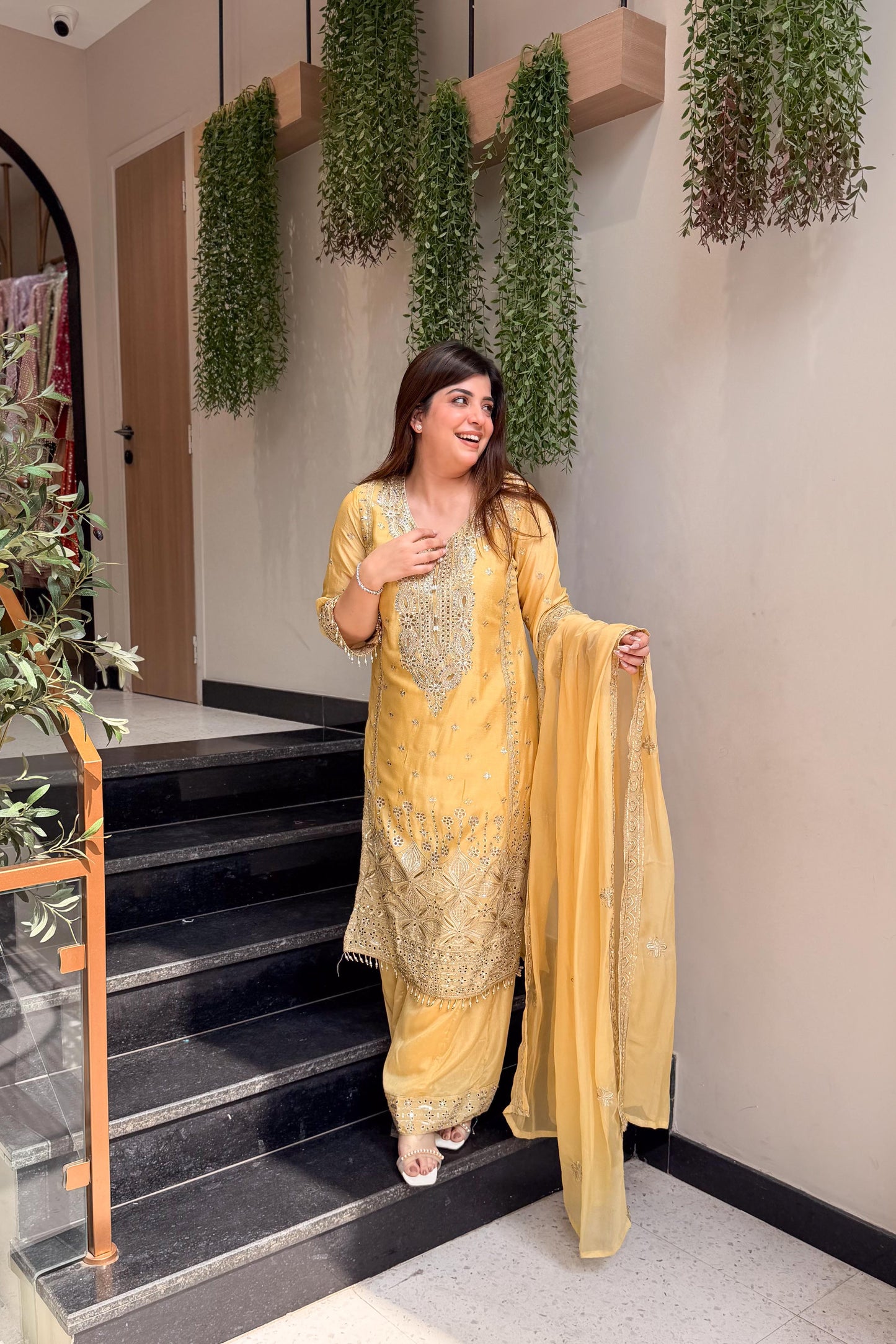 Noorika Embroidered Suit Set