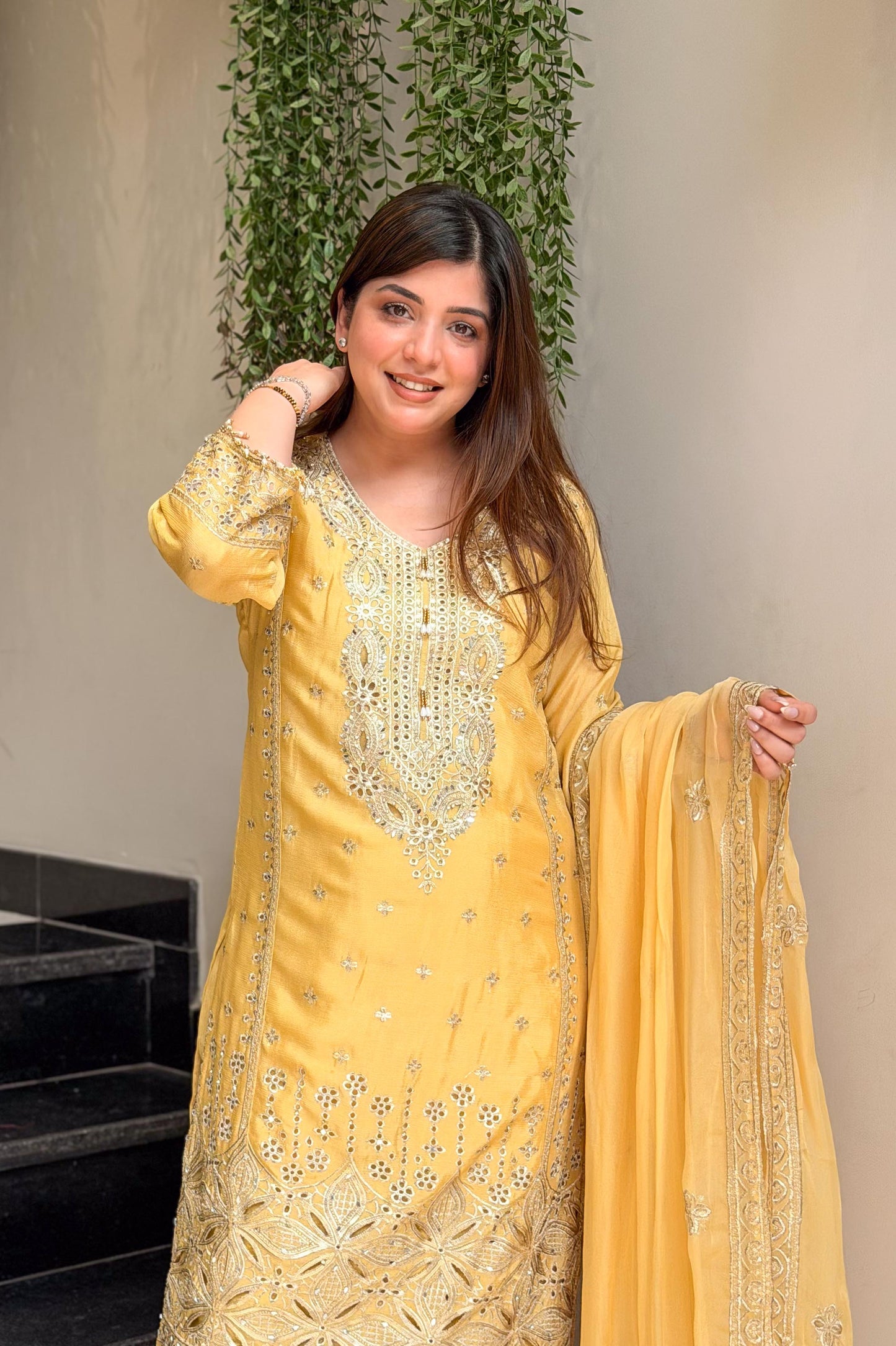 Noorika Embroidered Suit Set