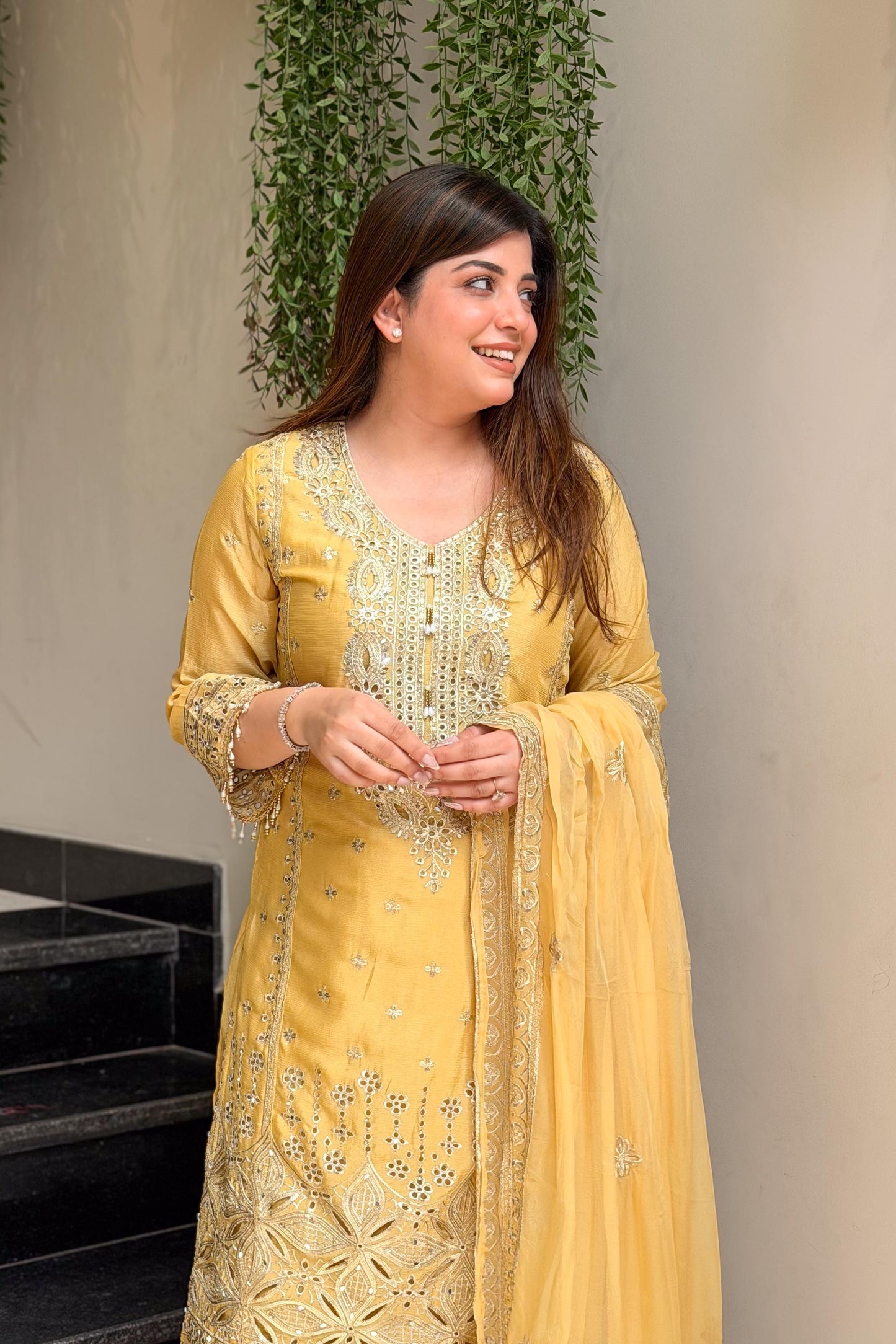 Noorika Embroidered Suit Set