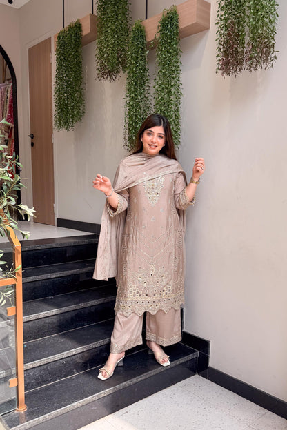 Noorika Embroidered Suit Set