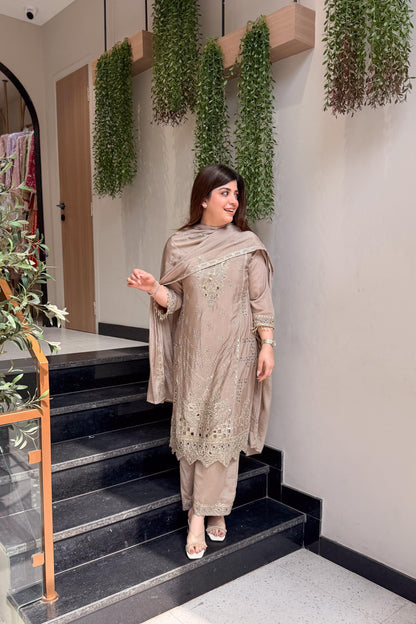 Noorika Embroidered Suit Set