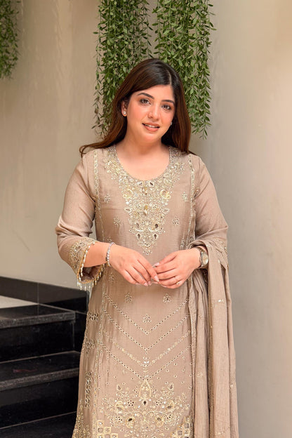 Noorika Embroidered Suit Set