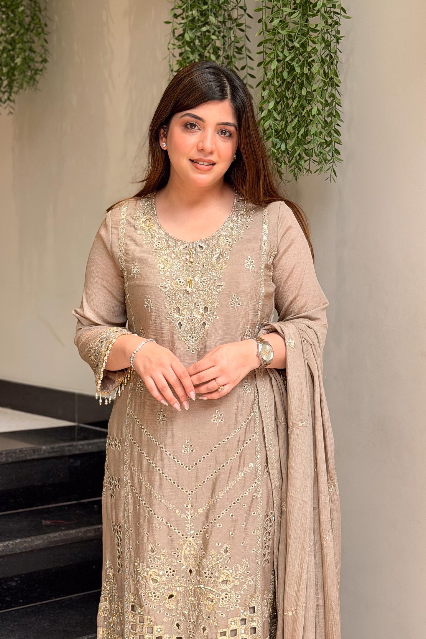 Noorika Embroidered Suit Set