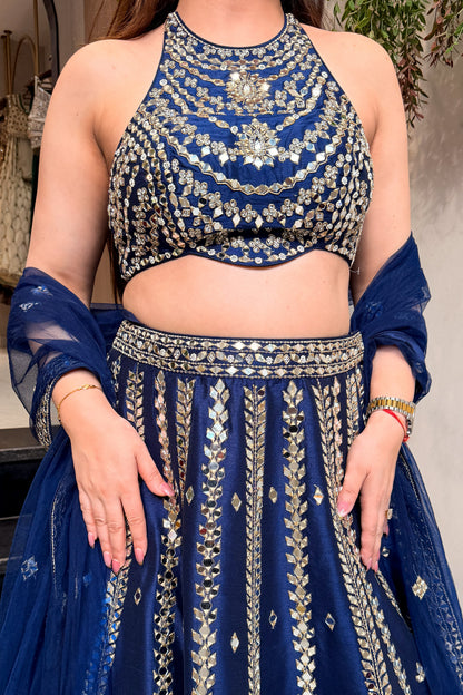 Avelia Hand Embroidered Lehenga