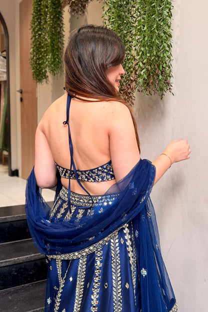Avelia Hand Embroidered Lehenga