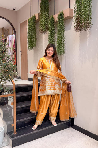 Indhira Gotta Detailing Farshi Salwar Set