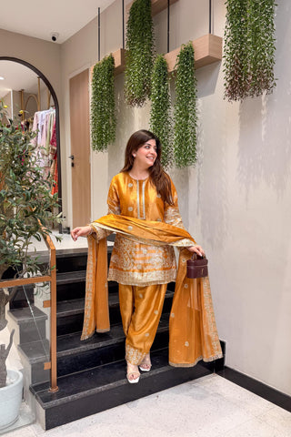 Indhira Gotta Detailing Farshi Salwar Set