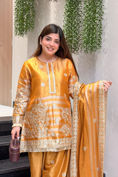 Indhira Gotta Detailing Farshi Salwar Set